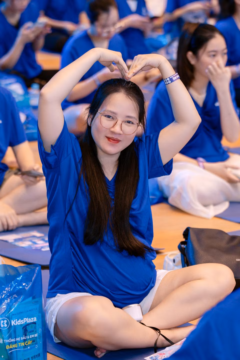 Những người mẹ hạnh phúc khi mang thai. (Ảnh: PV/Vietnam+)
