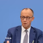 Thủ tướng Đức Friedrich Merz. (Ảnh: THX/TTXVN)