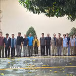 Các đối tượng liên quan đường dây đánh bạc qua mạng bị bắt giam. (Ảnh: TTXVN phát)