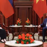 Tổng Bí thư, Chủ tịch nước Tô Lâm tiếp Thủ tướng Công quốc Liechtenstein Brigitte Haas. (Ảnh: Thống Nhất/TTXVN)