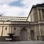 Trụ sở Ngân hàng trung ương Nhật Bản ở Tokyo. (Ảnh: Kyodo/TTXVN)