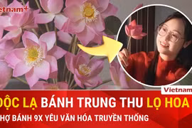 Bánh Trung Thu độc lạ, "kể" chuyện người trẻ yêu văn hóa truyền thống