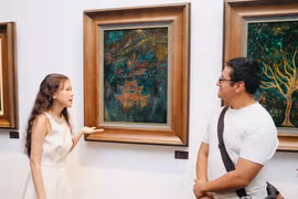 Mỹ thuật truyền thống trăm năm qua đôi mắt của Gen Z