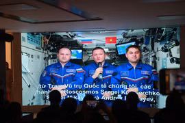 Phi hành gia Nga từ trạm ISS gửi lời chào Việt Nam nhân dịp đặc biệt