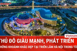 Những khoảnh khắc đẹp về Thủ đô vươn mình, bứt phá trong kỷ nguyên mới 