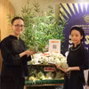 Lạng Sơn đã mạnh dạn đưa quả na lên các sàn thương mại điện tử để quảng bá (Ảnh: CTV/Vietnam+)