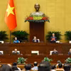 Tiếp tục chương trình Kỳ họp thứ hai, Quốc hội khoá XVI, sáng 27/10/2026, Quốc hội thảo luận ở hội trường về dự thảo Bộ luật Hình sự (sửa đổi) và dự thảo Nghị quyết của Quốc hội về việc thi hành Bộ luật Hình sự (sửa đổi). (Ảnh: Doãn Tấn/TTXVN)