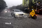 Chiều tối và đêm 3-4/2, khu vực Trung Trung Bộ có mưa, mưa rào, cục bộ có nơi mưa vừa, mưa to, dông. (Ảnh: TTXVN phát)