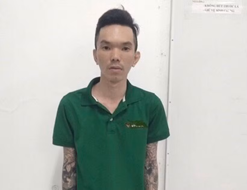 Lâm Phú Nhựt bị khởi tố về hành vi lừa đảo chiếm đoạt tài sản qua chiêu trò vay tiền trên ứng dụng. (Ảnh: Công an Cần Thơ cung cấp)