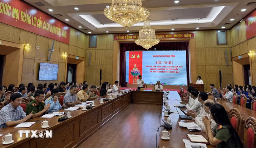 Quang cảnh Hội nghị. (Ảnh: Diệp Trương/TTXVN)
