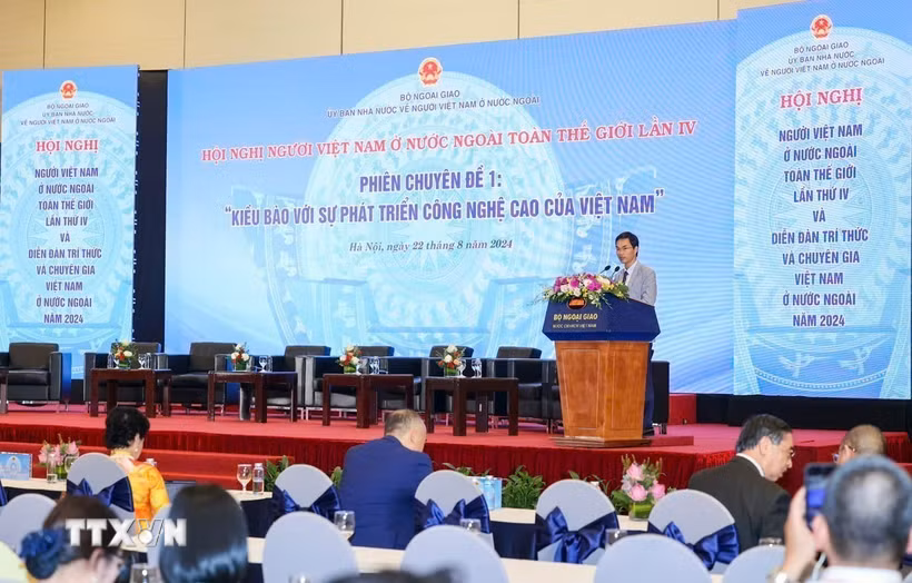 Hội nghị Người Việt Nam ở nước ngoài toàn thế giới lần thứ 5 sẽ diễn ra từ ngày 17-20/12/2026. (Ảnh: TTXVN phát)