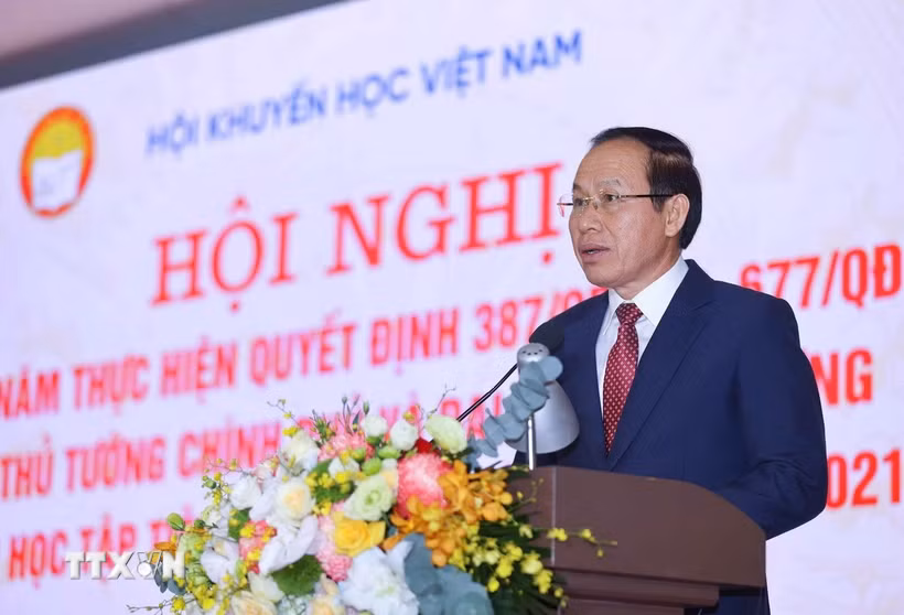 Phó Thủ tướng Chính phủ Lê Tiến Châu phát biểu. (Ảnh: Thanh Tùng/TTXVN)