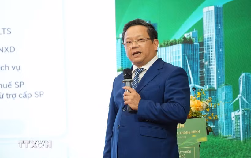 Phó Trưởng Ban Chính sách, chiến lược Trung ương Nguyễn Đức Hiển. (Ảnh: Sỹ Tuyên/TTXVN)