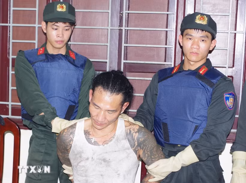 Đối tượng Nguyễn Minh Đức. (Ảnh: Thanh Tuấn/TTXVN)