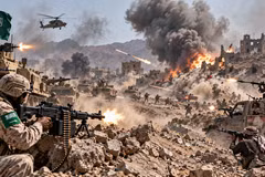 Liên quân Saudi Arabia tuyên bố phá hủy 82 mục tiêu Houthi tại Yemen