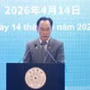 Bộ trưởng Bộ Giáo dục và Đào tạo Hoàng Minh Sơn phát biểu tại sự kiện. (Ảnh: Bộ GD-ĐT)