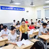 Thí sinh dự thi Tốt nghiệp trung học phổ thông. (Ảnh: PV/Vietnam+)