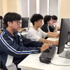 Giờ học của sinh viên Trường Đại học Khoa học Tự nhiên. (Ảnh: Phạm Mai/Vietnam+)