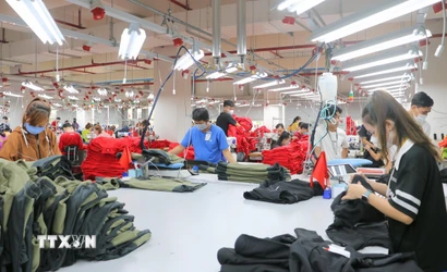 Doanh nghiệp nhỏ và vừa chiếm tỷ trọng áp đảo trong nền kinh tế. (Ảnh: Công Mạo/TTXVN)