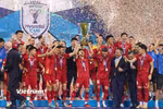 Quang Hải cùng đội tuyển Việt Nam bảo vệ thành công chức vô địch ASEAN Cup 2026. (Ảnh: Việt Anh/Vietnam+)