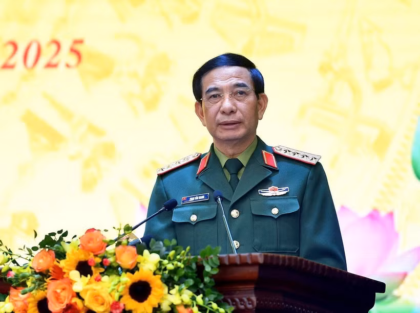 Đại tướng Phan Văn Giang, Bộ trưởng Bộ Quốc phòng. (Ảnh: TTXVN phát)