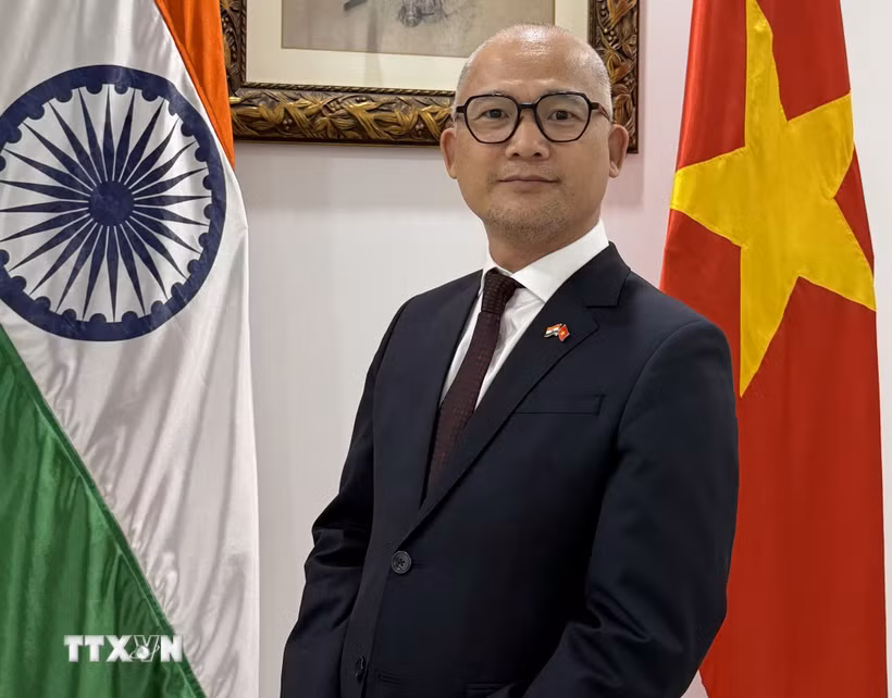 Đại sứ Việt Nam được bổ nhiệm tại Ấn Độ kiêm nhiệm Nepal và Bhutan Trịnh Minh Mạnh. (Ảnh: TTXVN phát)