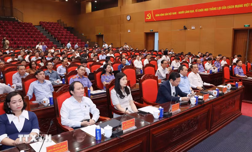Đại biểu tham dự hội nghị. (Ảnh: Phương Hoa/TTXVN)