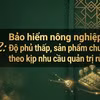 Thực trạng bảo hiểm nông nghiệp tại Việt Nam, những rào cản và hướng đi nhằm mở rộng thị trường và nâng cao hiệu quả bảo vệ nông dân. (Ảnh: AI)