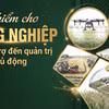 Vai trò của bảo hiểm nông nghiệp trong quản lý rủi ro, giúp nông dân chủ động ứng phó thiên tai và giảm thiểu thiệt hại kinh tế. (Ảnh: AI/Vietnam+)