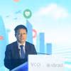 Chủ tịch VCCI thẳng thắn nhìn nhận đằng sau khát vọng tăng trưởng hai con số là yêu cầu cấp bách về việc chuyển đổi mô hình. (Ảnh: Vietnam+)
