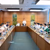 Các đại biểu Quốc hội đã thảo luận tại Tổ về dự án Luật Phát triển doanh nghiệp nhỏ và vừa. (Ảnh: QH)