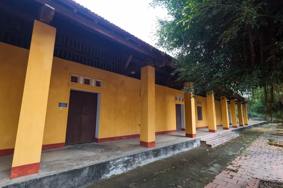 Tại khu đồn điền, máy in tiền được lắp đặt bí mật trong nhà xưởng. Công việc in tiền diễn ra bí mật từ đêm đến sáng. Trong suốt quá trình nhà máy in hoạt động, mọi công việc tại đồn điền diễn ra bình thường. (Ảnh: Minh Sơn/Vietnam+)