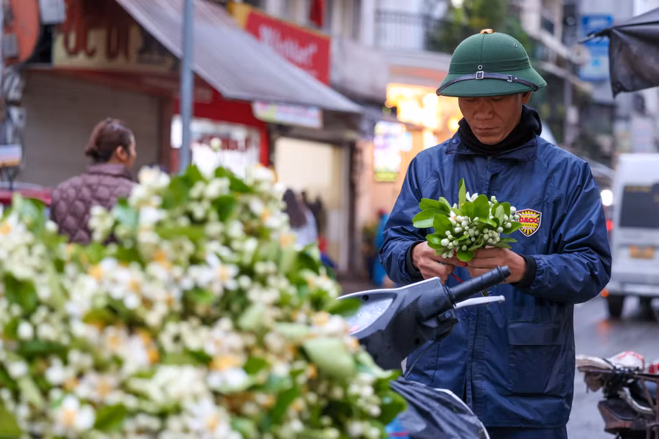 Với mức giá khá đắt đỏ so với những nơi khác nhưng chợ Hàng Bè vẫn là lựa chọn của nhiều người "sành ăn, sành chơi" tại Thủ đô. (Ảnh: Minh Sơn/Vietnam+)