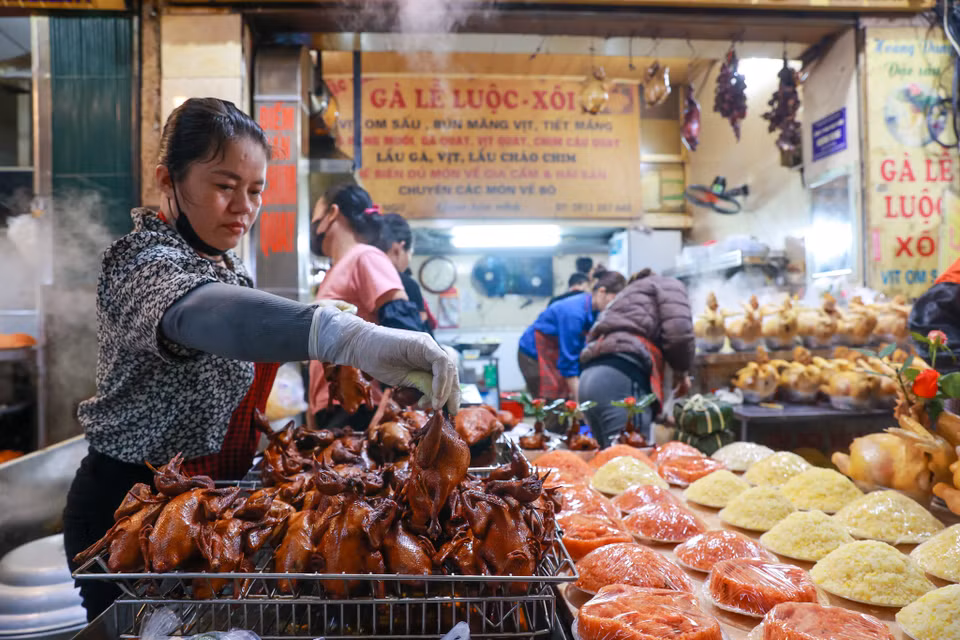 Chim quay cũng được nhiều thực khách lựa chọn. (Ảnh: Minh Sơn/Vietnam+)