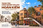 Phối cảnh tổng thể Trung tâm Công nghiệp văn hóa Đồng Xuân-Bắc Qua tại phường Hoàn Kiếm, Hà Nội. (Ảnh: TTXVN phát)