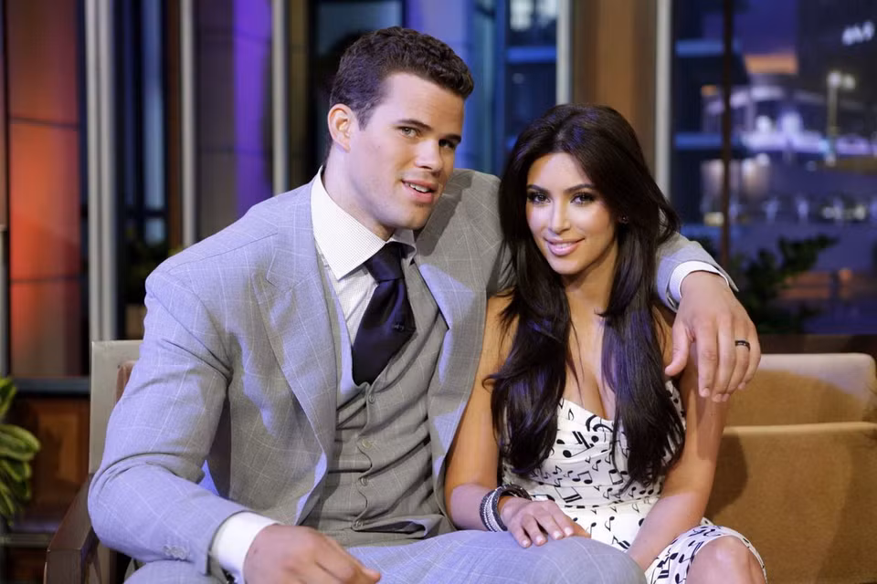 Mối tình của Chris Humphries và Kim Kardashian kết thúc nhanh chóng chỉ sau 72 ngày. (Nguồn: NBC)