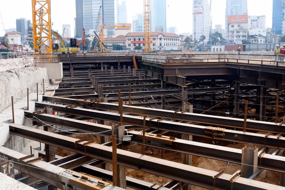 Một góc nhà ga Bến Thành (quận 1). (Ảnh: Hoàng Hải/TTXVN)