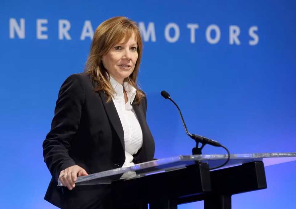Mary T. Barra- CEO của General Motors đã trở thành người phụ nữ đầu tiên được bổ nhiệm làm CEO của GM. (Nguồn: AP) 
