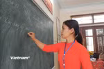 Điểm chuẩn khối ngành sư phạm rất cao. (Ảnh: Phạm Mai/Vietnam+)