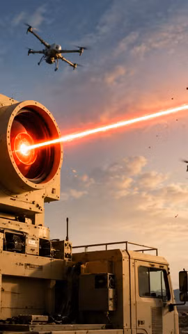 Mỹ phát triển siêu vũ khí laser năng lượng cao chống UAV 