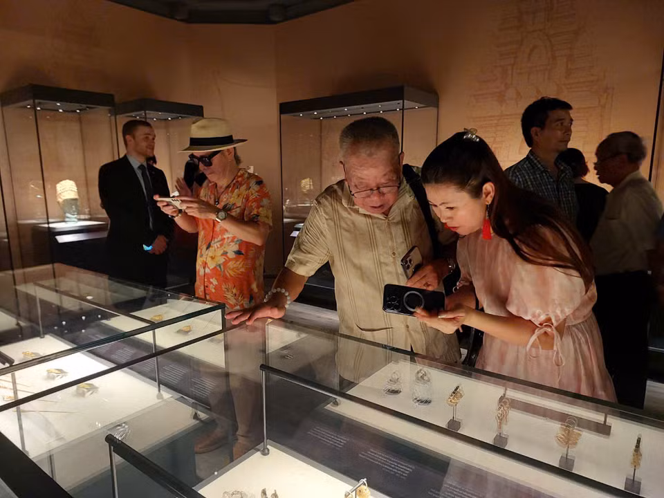 Triển lãm giúp công chúng hiểu rõ hơn về văn hóa Champa giai đoạn thế kỷ 17-18. (Ảnh: Minh Thu/Vietnam+)