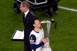Son Heung-min không được nhận huy chương vô địch Europa League. (Nguồn: Getty Images)