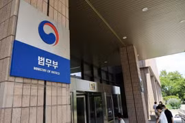 Bộ Tư pháp Hàn Quốc. (Nguồn: Yonhap)