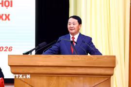 Bí thư Tỉnh ủy Tuyên Quang Hầu A Lềnh. (Ảnh: Quang Cường/TTXVN)