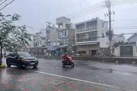 Các khu vực đều có mưa. (Nguồn: TTXVN)
