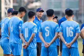 U22 Việt Nam đã sẵn sàng cho SEA Games 33. (Nguồn: VFF)