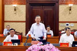 Tổng Bí thư, Chủ tịch nước Tô Lâm phát biểu. (Ảnh: Thống Nhất/TTXVN)