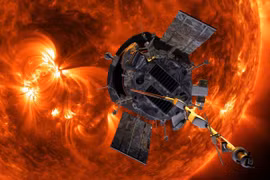 Tàu thăm dò của NASA tiến sát Mặt Trời. (Nguồn: AP)