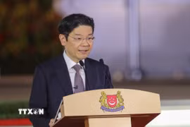 Thủ tướng Singapore Lawrence Wong. (Ảnh: THX/TTXVN)