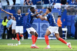 Mbappe, Dembele và Olise tiếp tục được kỳ vọng tỏa sáng để giúp Pháp vượt qua vòng 1/8 World Cup 2026. (Ảnh: AFP/TTXVN)